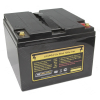 Аккумулятор LiFePO4 12v36Ah 720w max пластик